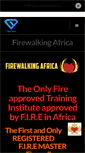 Mobile Screenshot of firewalkingafrica.com